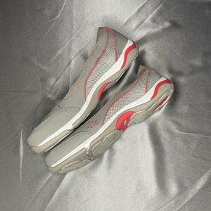 Ryka Grey & Pink Slip-on Casual Shoes, Size 9.5W